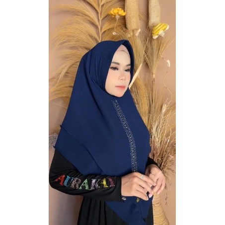 hijab khimar jilbab instan syar,i blink ceruty babydol mewah