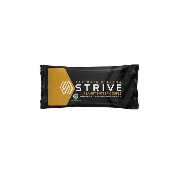 

Obral Murah STRIVE BITE SIZE seBox isi 5pc energi bar rasa Peanut Butter Coffee - vegan dan halal -