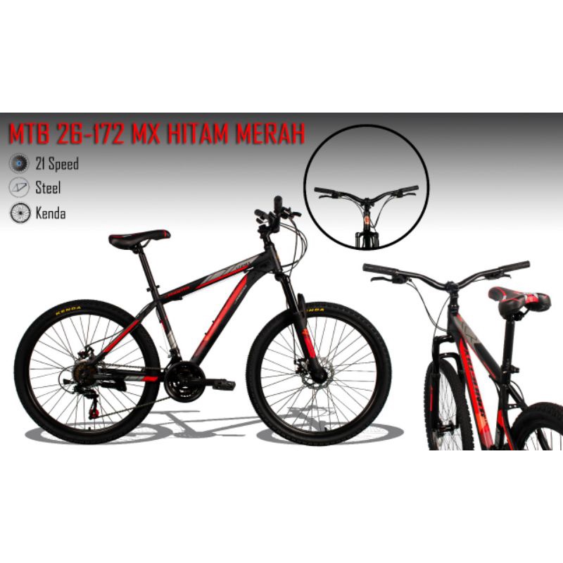 Sepeda Gunung Uk 26 Phoenix Asli 172 MX