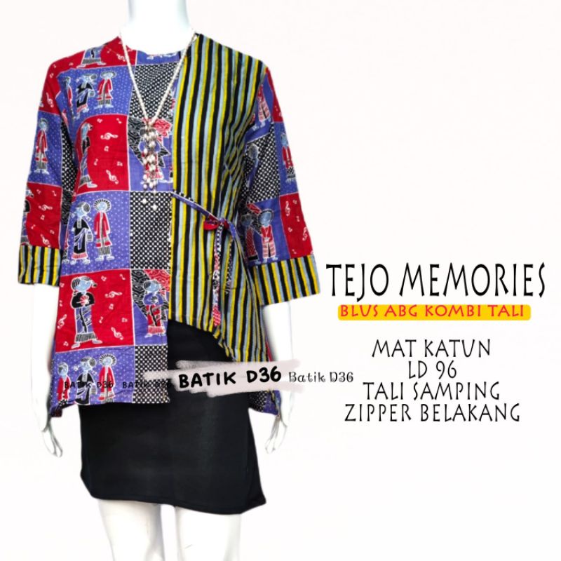 BLOUSE KOMBI | TEJO MEMORIES | ABG JUMBO | TALI SAMPING | KATUN SOLOAN