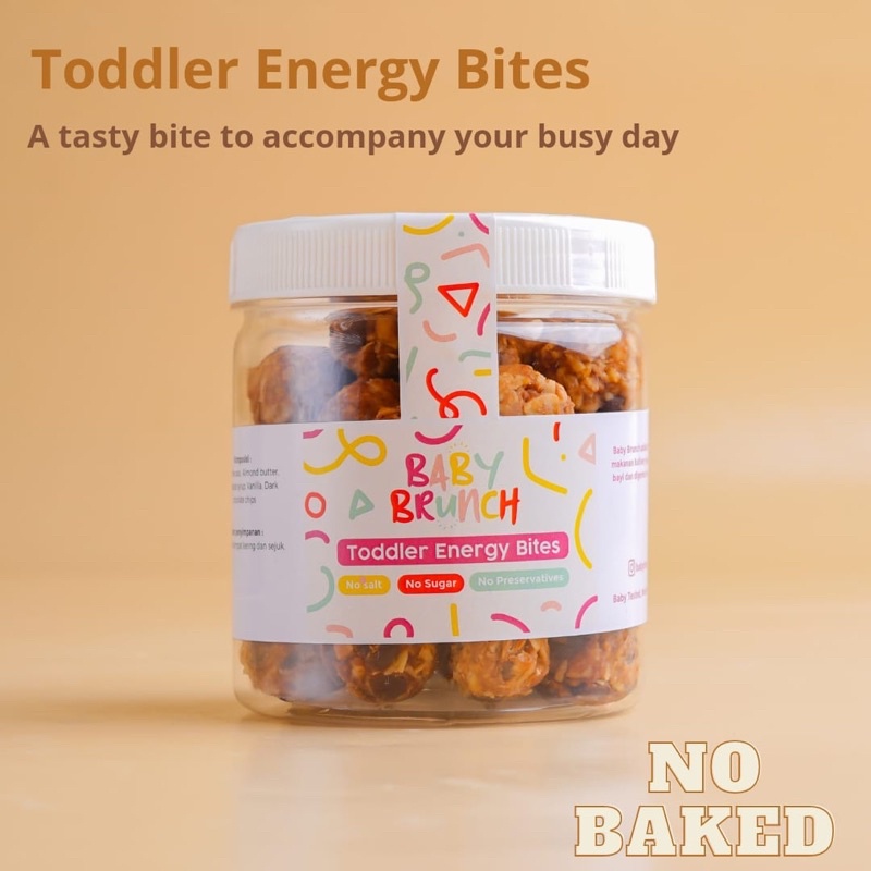 

Baby Brunch Toddler Energy Bites Cemilan Anak