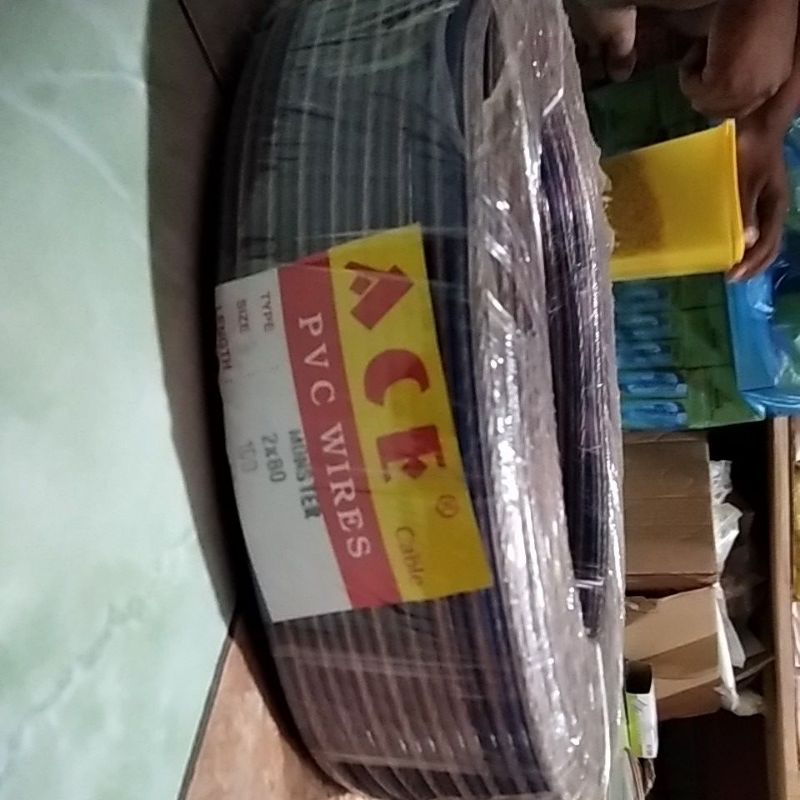 Promo TERMURAH kabel listrik transparan ukuran 2x80