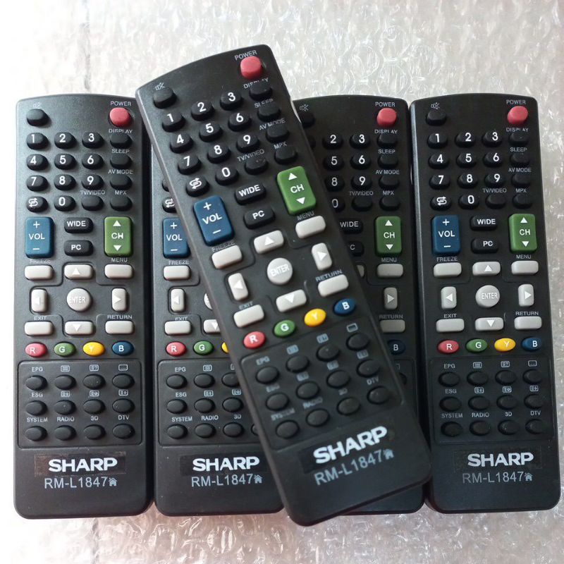 REMOTE REMOT TV SHARP AQUOS LED LCD RM -L1847