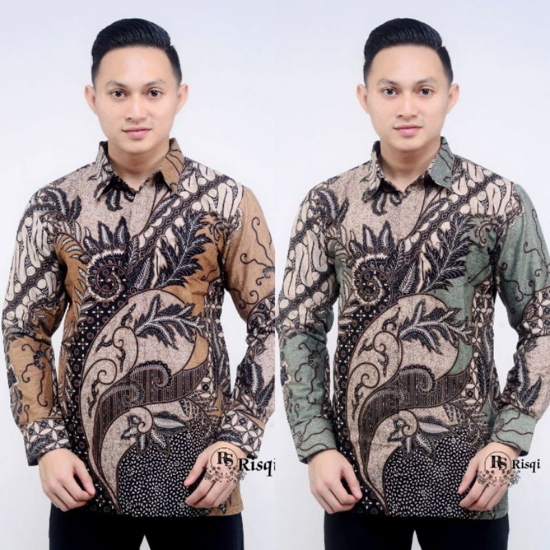 Kemeja Batik Pria Lengan Panjang Kemeja Pria Batik Pria Lengan Panjang