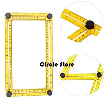 

Segera Miliki Alat Ukur Garis / Penggaris Mekanik 4 Sisi / Angle-Izer Ruler 4 Sided Promo