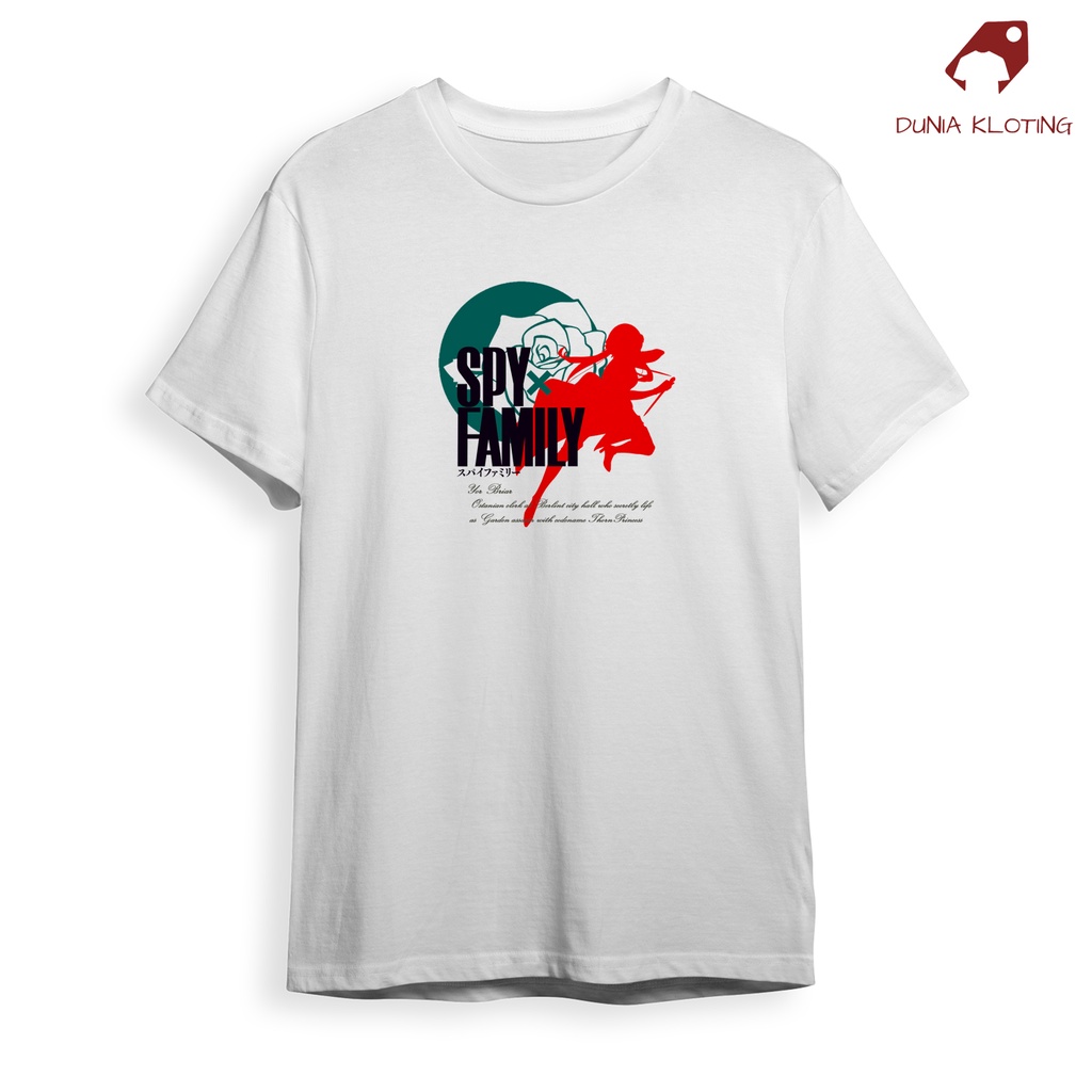 Kaos SPY X FAMILY Loid Forger Putih / Uniqlo X Spy Family T-Shirt
