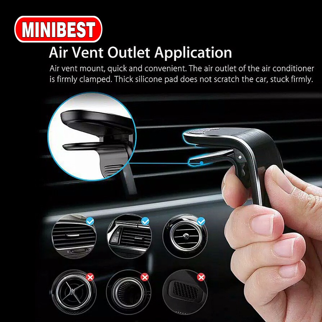 Magnetic Car Phone Holder L in Car Mobil/ CAR HOLDER F3