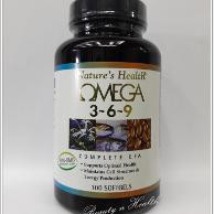 Natures Health Omega 3-6-9 Minyak Ikan 369 - 100 Softgels