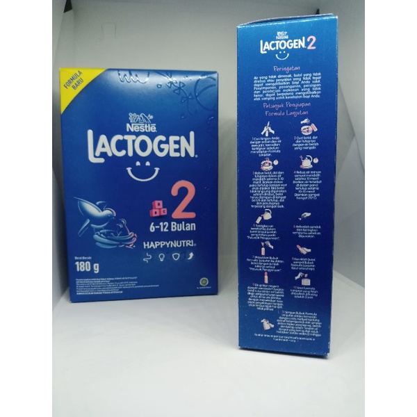 LACTOGEN 2 (6-12 BULAN) 180 GRAM - ED 03/2024