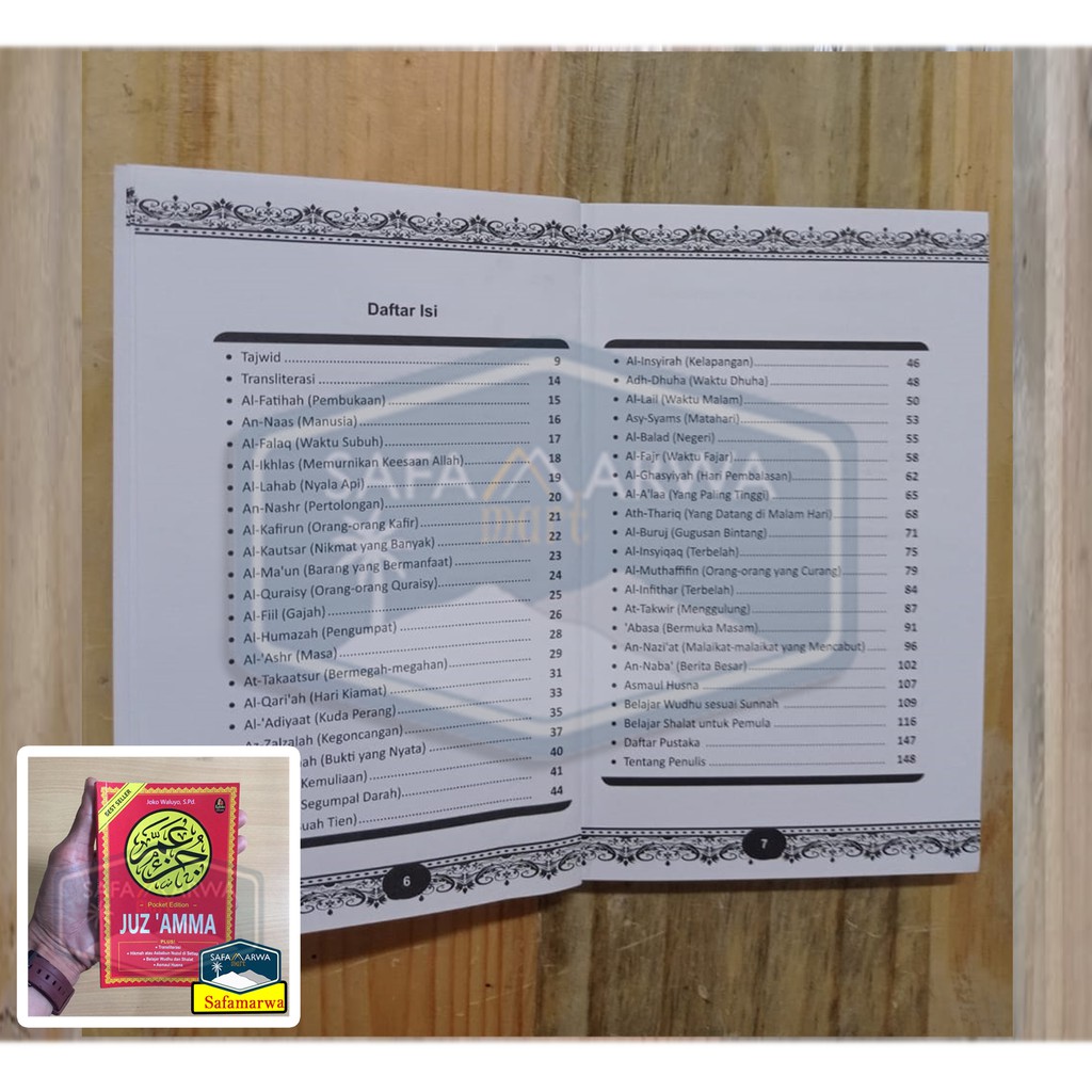 BUKU JUZ AMMA - JUZ AMMA POCKET / UKURAN SAKU-1