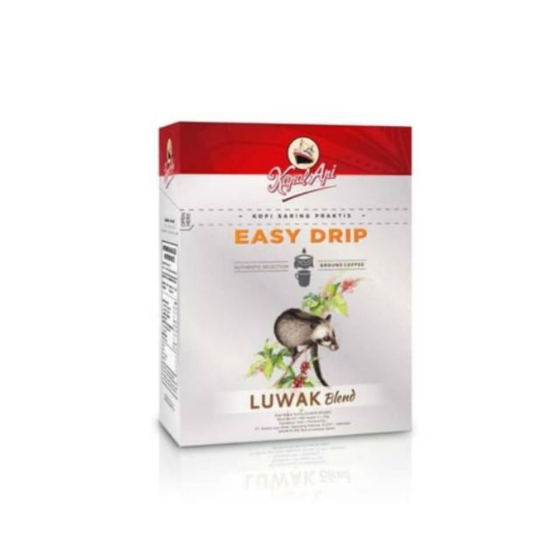 

Kapal Api LUWAK Blend FOLDING BOX isi 5 Sachet @ 10 gram