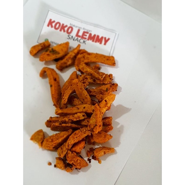 

stik basreng jeruk purut pedas/basreng pedas gila 100g/bakso goreng pedas