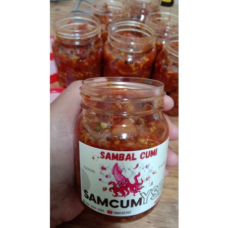 

Sambal cumi YSB 200gr/Sambal cumi homemade