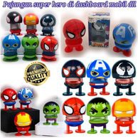 BAJ Pajangan Mobil Smile SUPERHERO Goyang Kepala Accesories Mobil Mainan dashboard BL