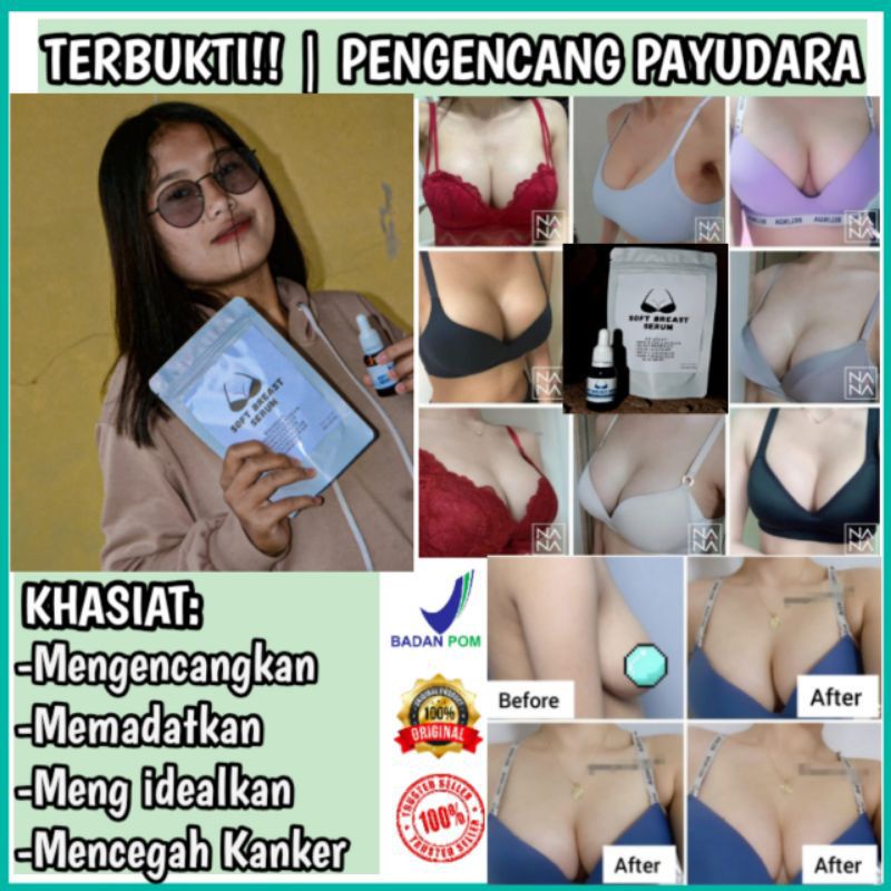 VIRAL pembesar payudara berisi padat dan kencang|soft braest serum