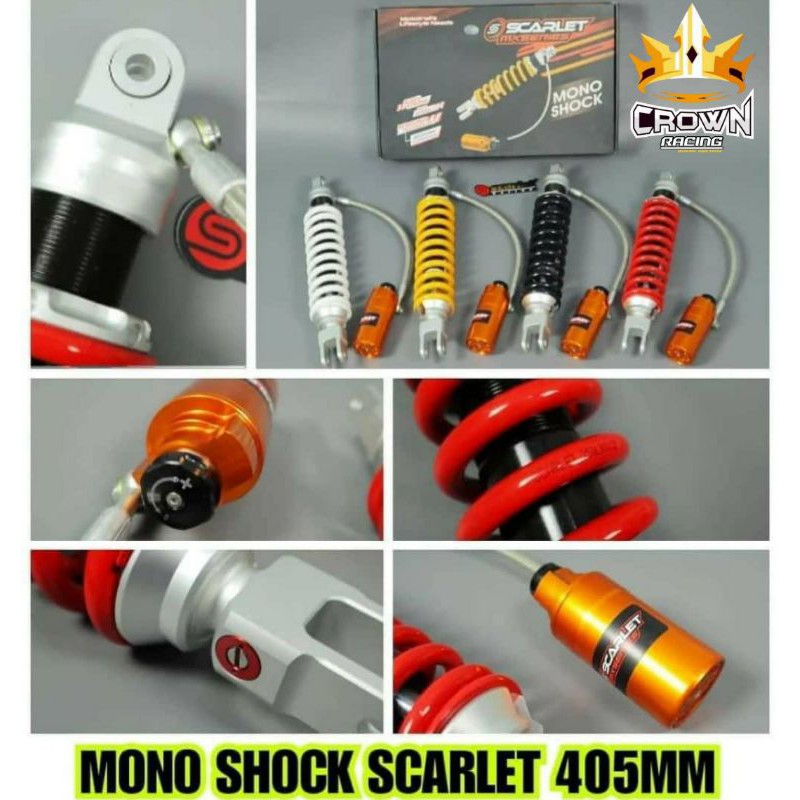 Monoshock Scarlet Tabung Pisah Click Rebound KLX 150 / CRF 150