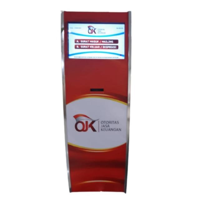 Kiosk Mesin Antrian Touchscreen 19 Inch