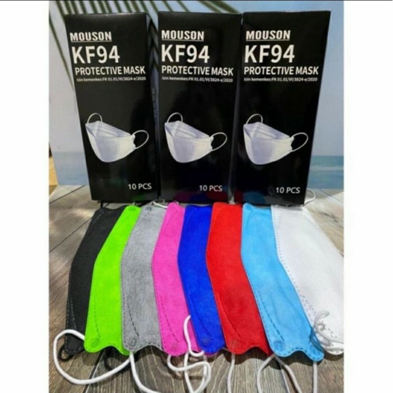 Masker Mouson KF94 4Ply isi 10pcs-KF94Mask