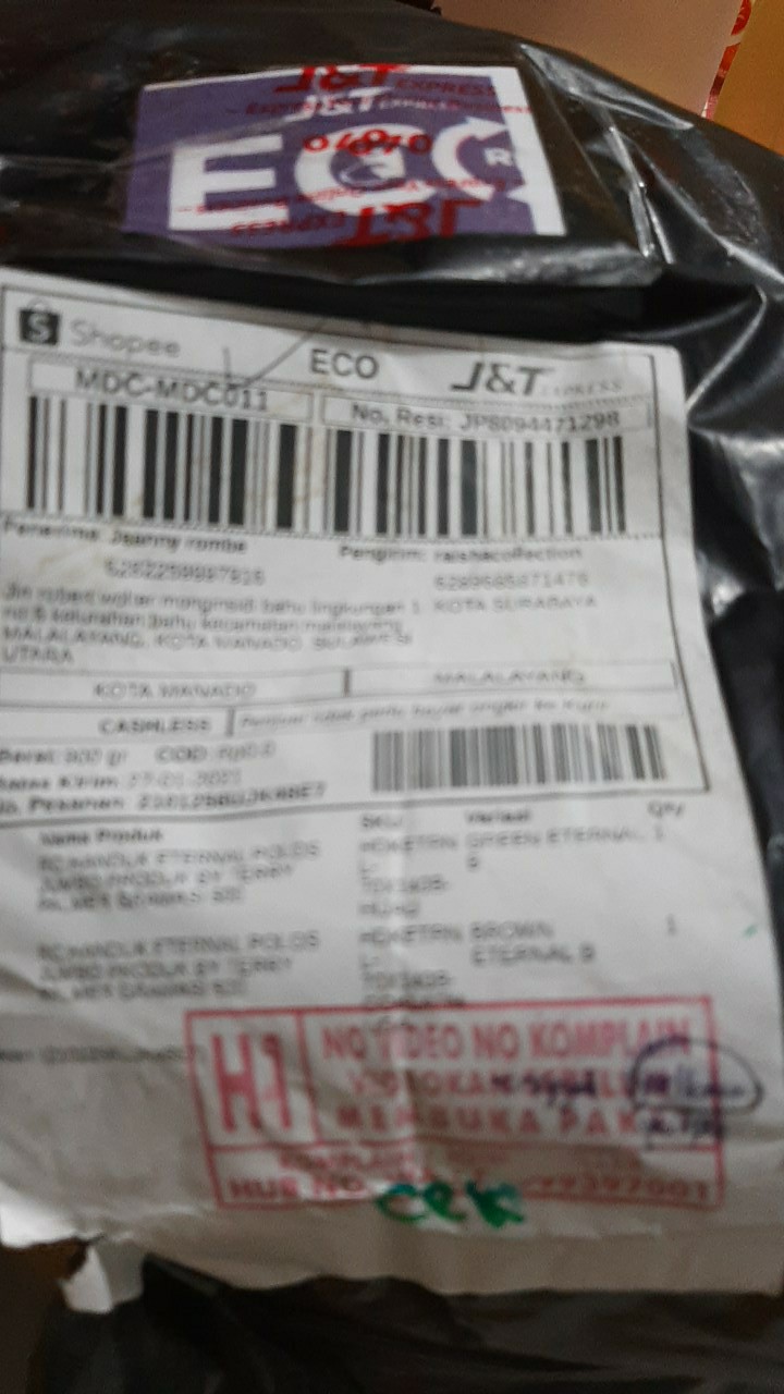 Rc Handuk Terry Palmer Eternal Jumbo Polos Variasi A Berlabel