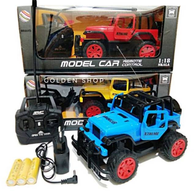 RC MOBIL REMOT OFFROAD JEEP MOBIL REMOTE CONTROL MODEL 