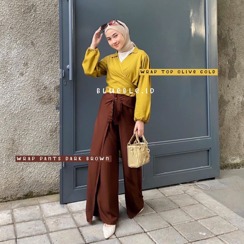KULOT WRAP PANTS CELANA KULOT