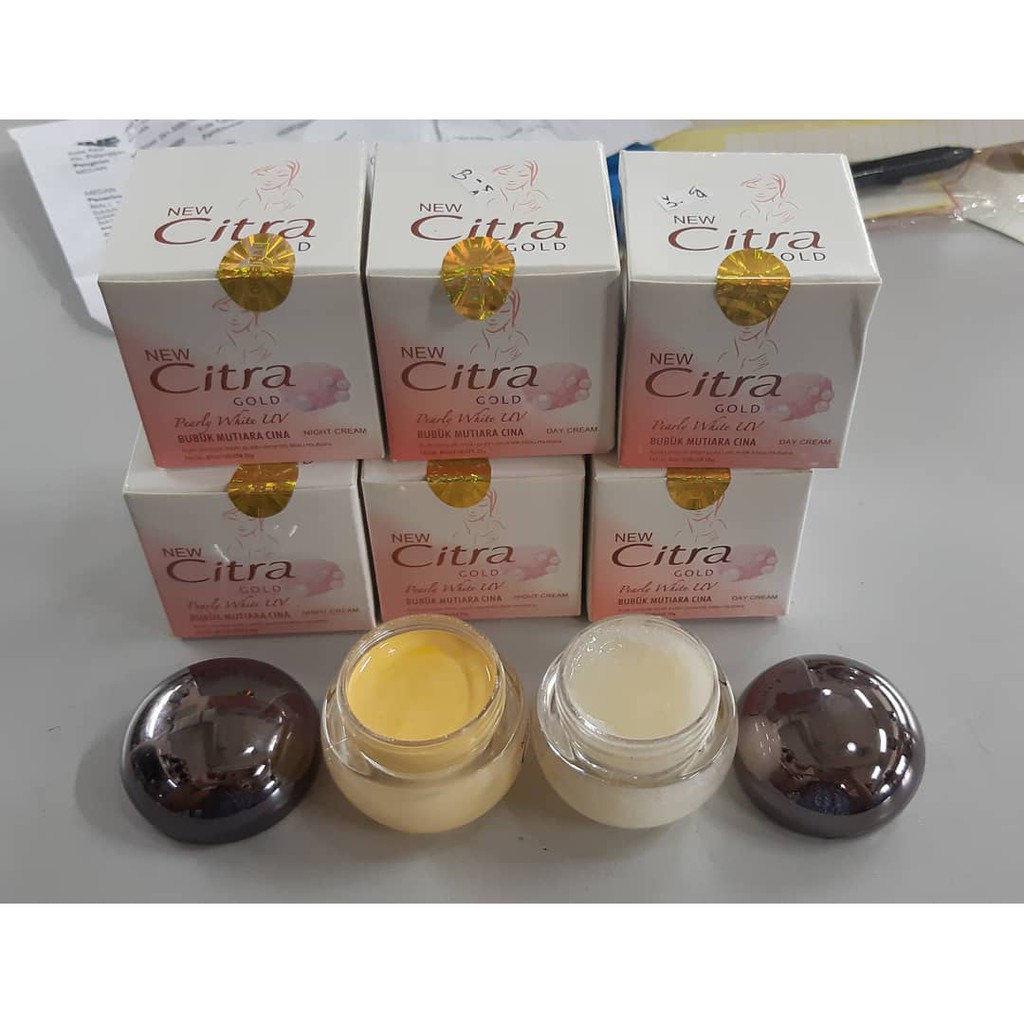 Citra Gold Day and Night Cream - Krim Siang Malam Citra Gold