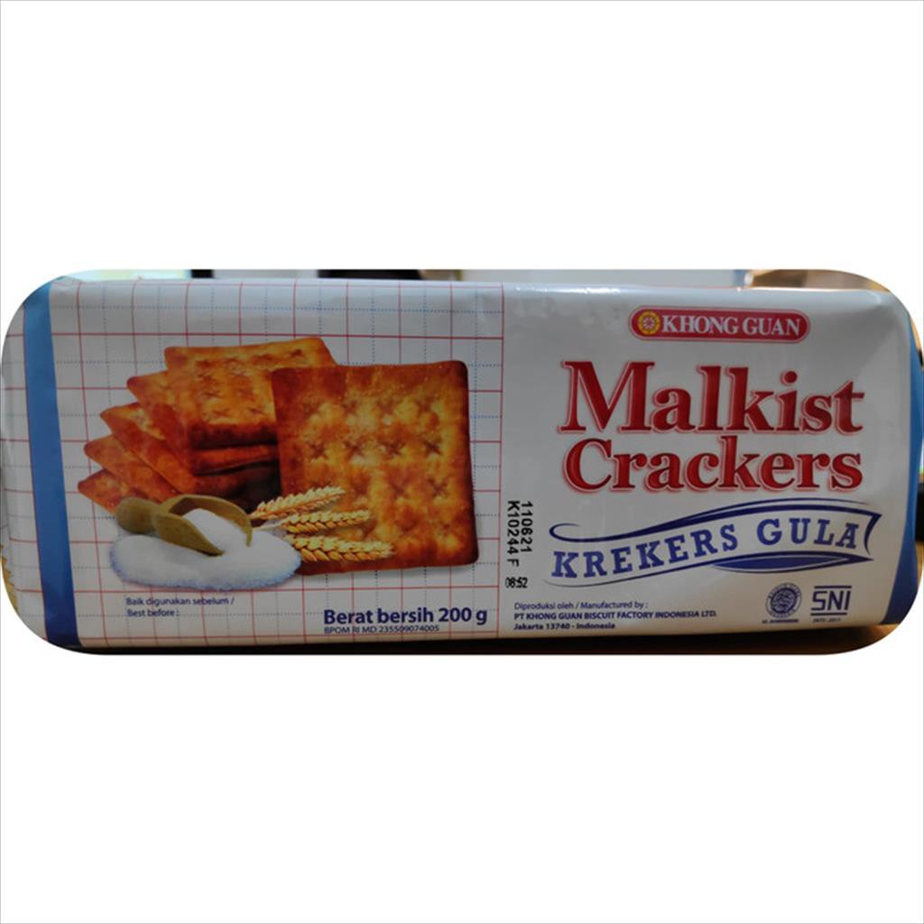 

Khong Guan Malkist Crackers 200 GR