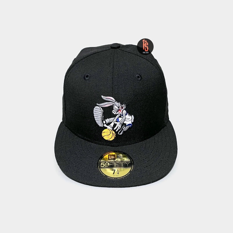 TOPI NEW ERA ORIGINAL 5950 BASKETBALL BUGS BUNNY BLACK