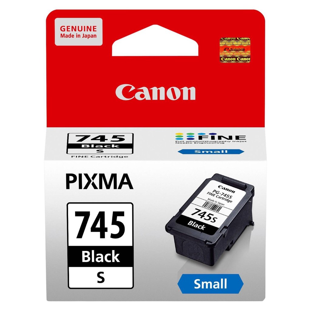 Cartridge Canon PG 745s ORIGINAL PG-745s PG745s 745 small 745small Black Hitam Printer ip2870 mg2570