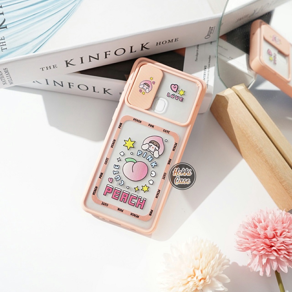 [KG 05] SOFTCASE SLIDE KAMERA GESER KARAKTER FOR VIVO My choice window case Pelindung Camera Slide t