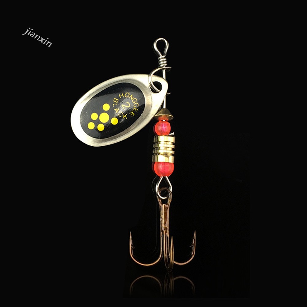 [Jianxin] 3pcs 6cm 2.5g Umpan Pancing Ikan Carp Getar Bahan Metal dengan Kail