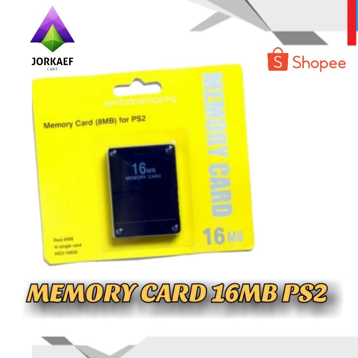 MEMORY CARD PS2 NEW 8MB 16MB 32MB 64MB HITAM MURAH NEW