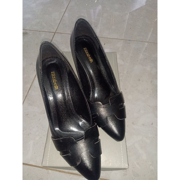 PL HEELS ELIZABETH HITAM