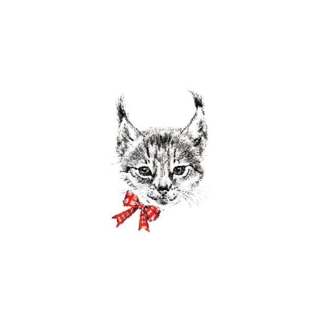 

POTATOO Bernadette Cat Temporary Tatto Sticker
