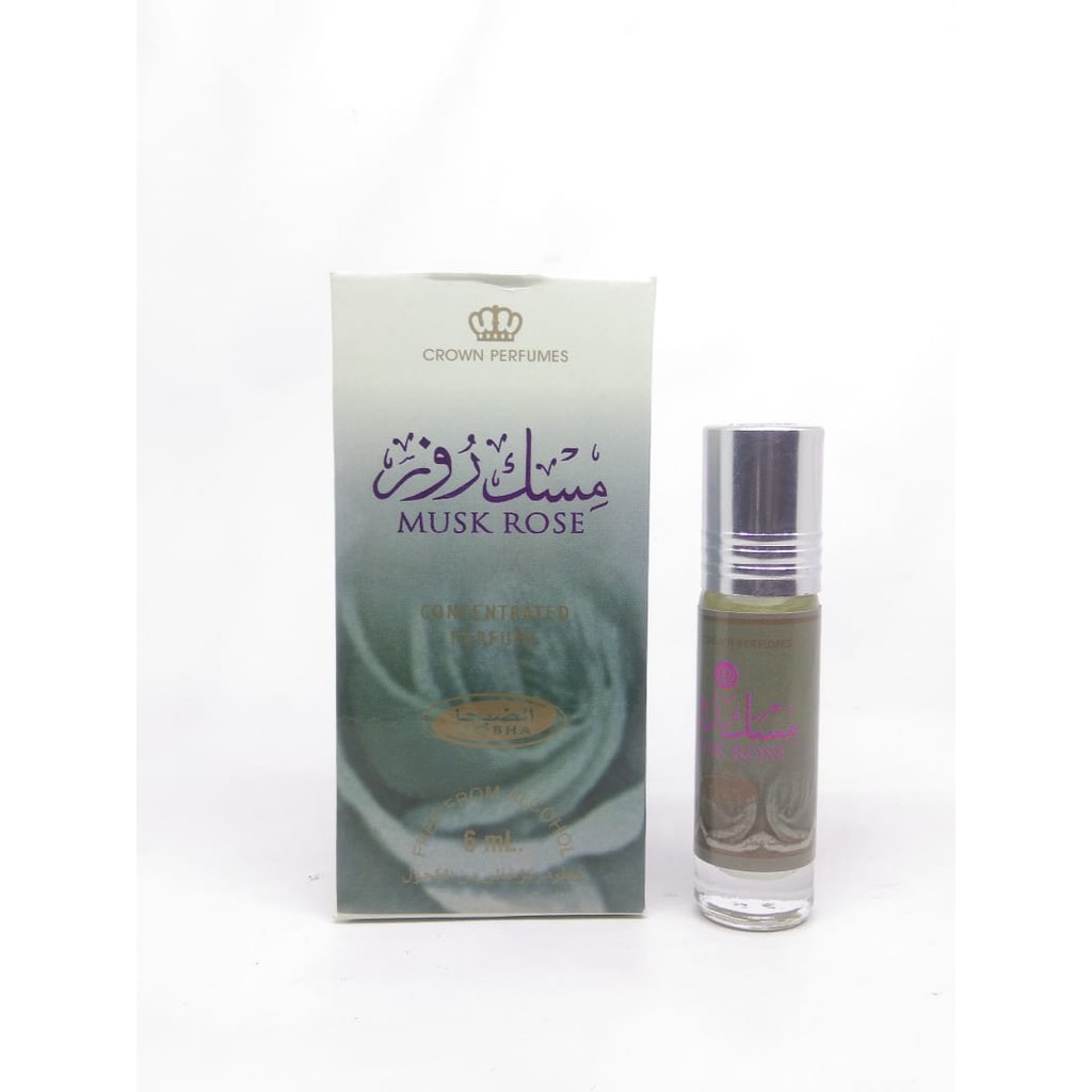 Parfum Musk Rose Non Al kohol Dobha 6 ML Roll On