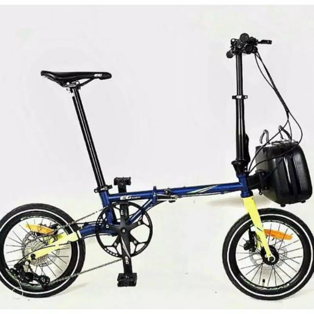 Sepeda lipat evergreen maximus Gen 2 hidrolik