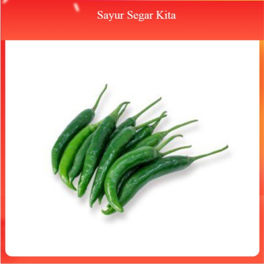 

Cabe hijau besar 100 gr