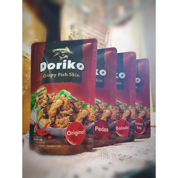 

kerupuk doriko crispy fish skin