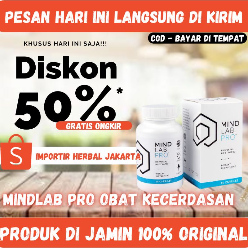 MINDLAB PRO ASLI - MIND LAB KAPSUL VITAMIN OTAK PINTAR PANDAI CERDAS