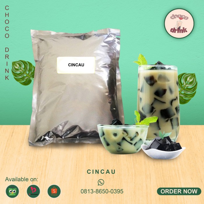 

B062 Bubuk Cincau Hitam 1Kg Powder g054S