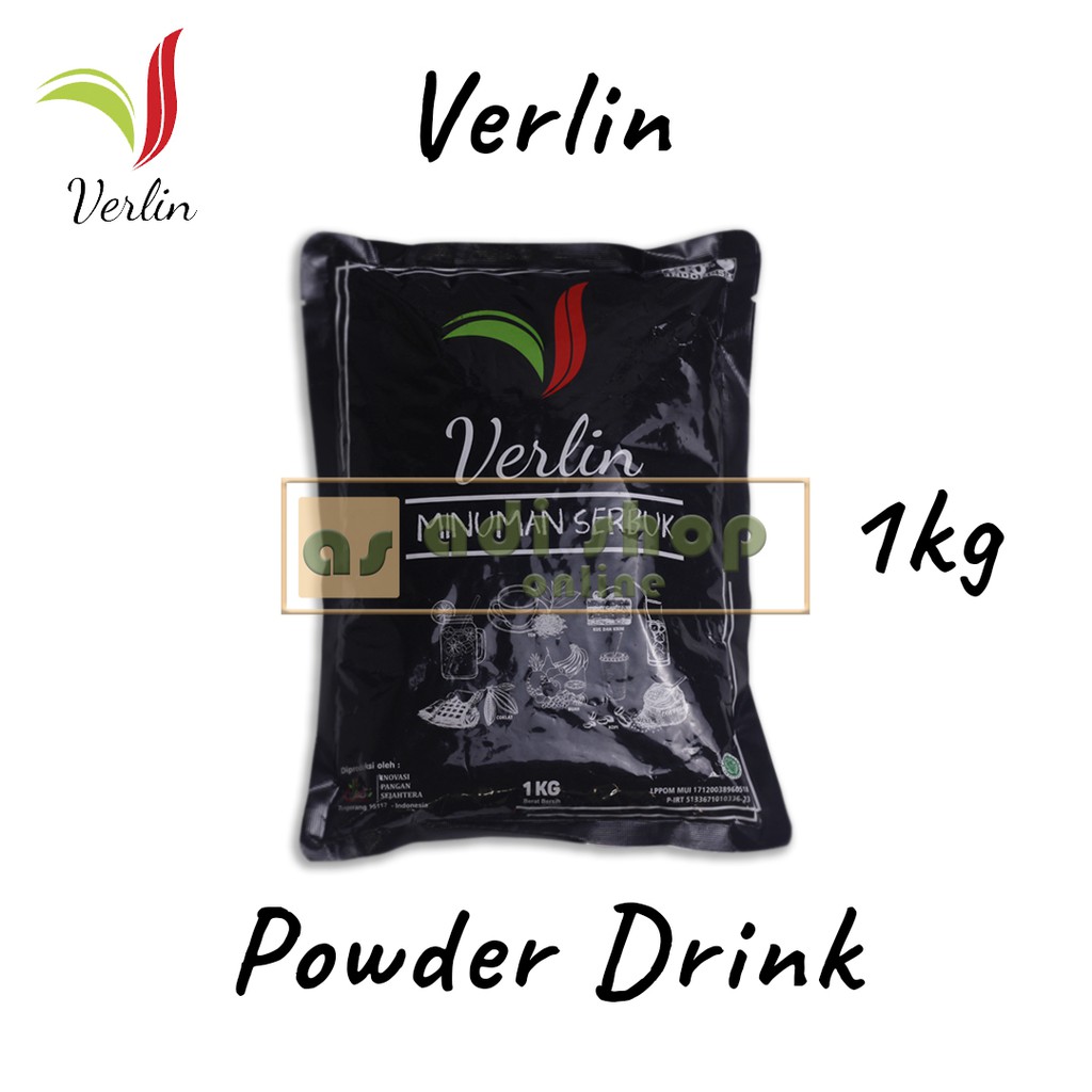 Jual VERLIN POWDER DRINK 1 KG | BUBUK MINUMAN VERLIN | Shopee Indonesia