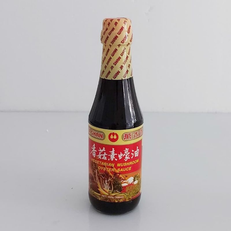 

Wan Ja Shan Vegetarian Mushroom Oyster Sauce 300 ml / Saus Tiram Vegetarian