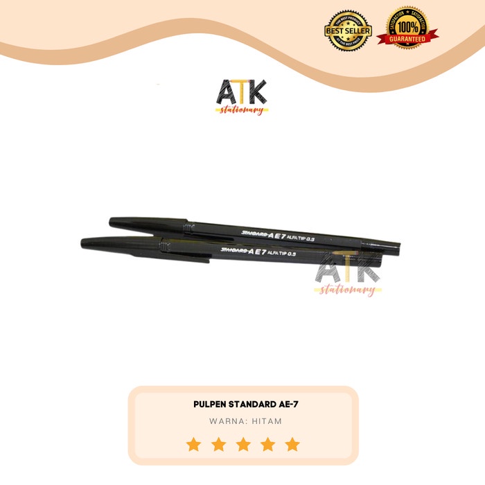 

Terlaris pulpen AE7 Standard - Hitam