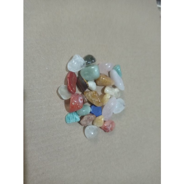 Batu chakra kristal mix campur 7 cakra 10gr