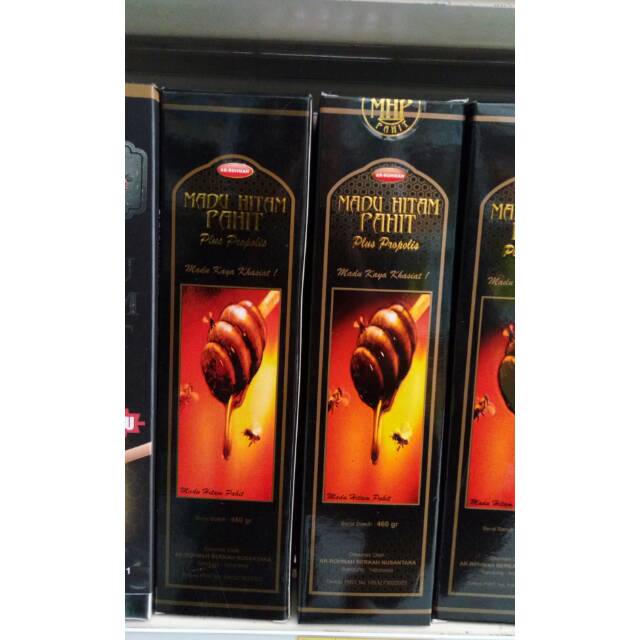 

Madu Hitam Pahit Ar Rahmah 460gr