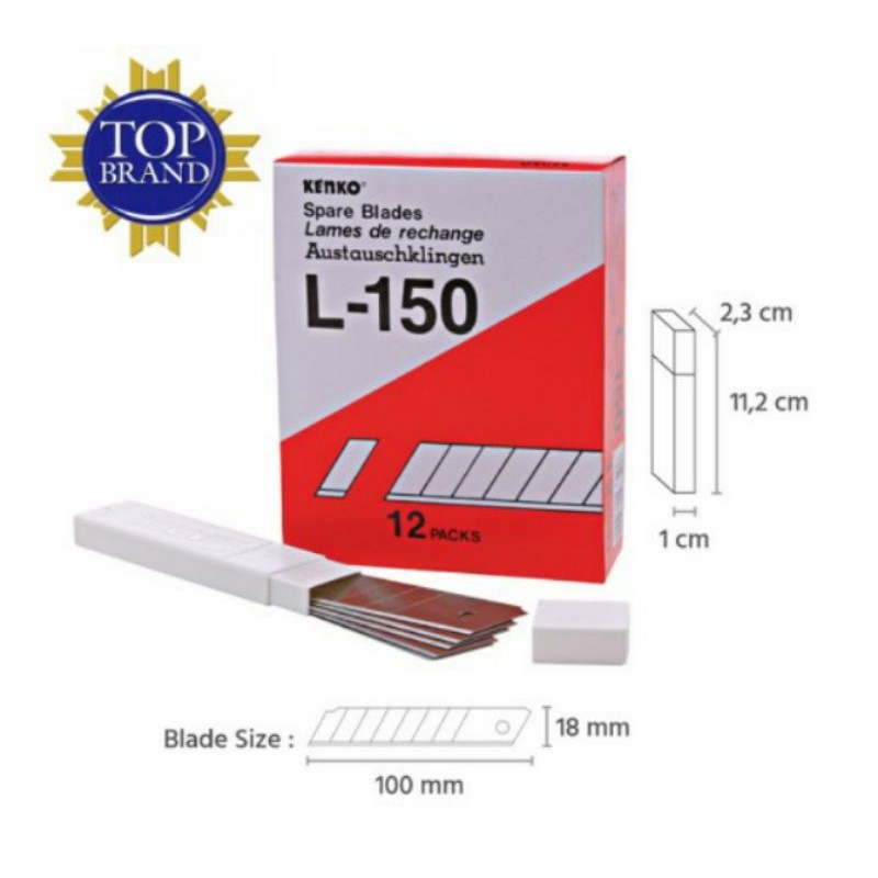 

Isi Cutter/Refill Cutter Kenko Besar L-150 Original