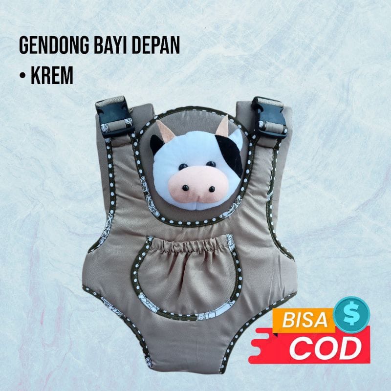 gendongan bayi multi depan