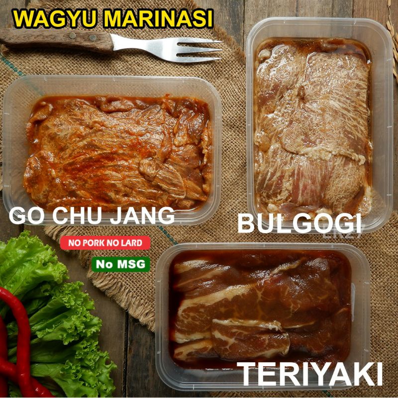 

DAGING WAGYU BULGOGI 250gr