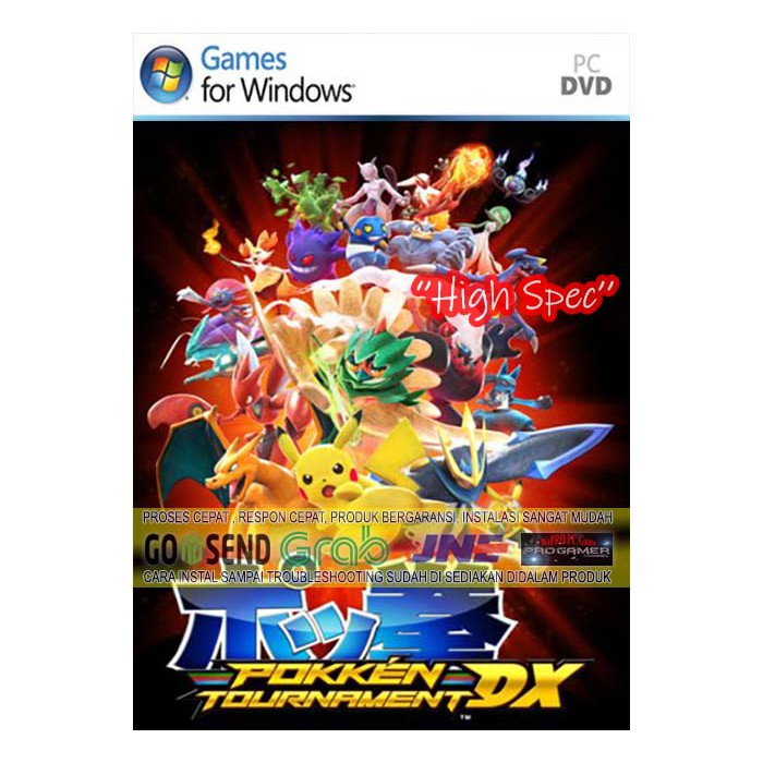 POKKEN TOURNAMENT DX | POKEMON | CD DVD GAME | PC GAME | GAMING | KASET GAME | PC