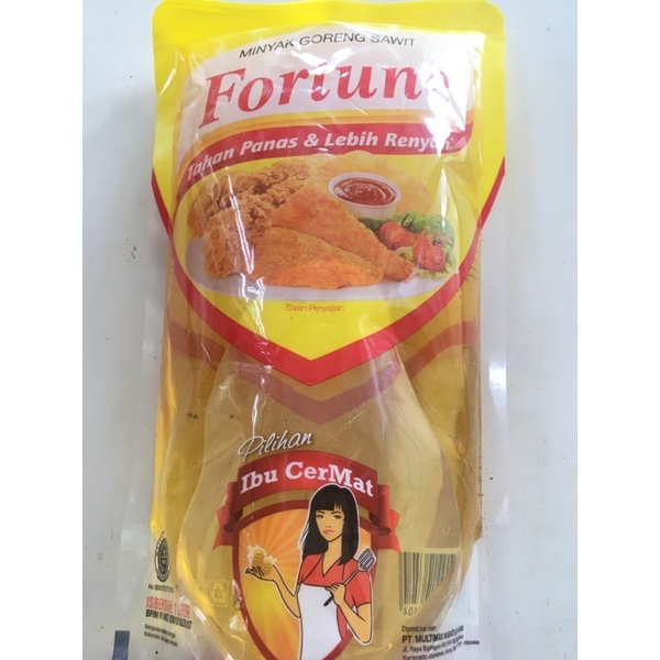 

Minyak Goreng Fortune 1 Liter